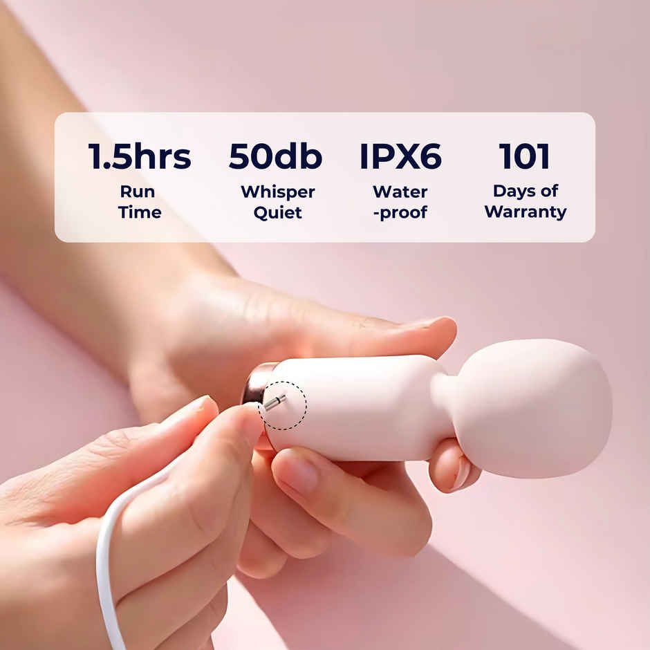BoldEdge Mini Jeff Wand Personal Massager