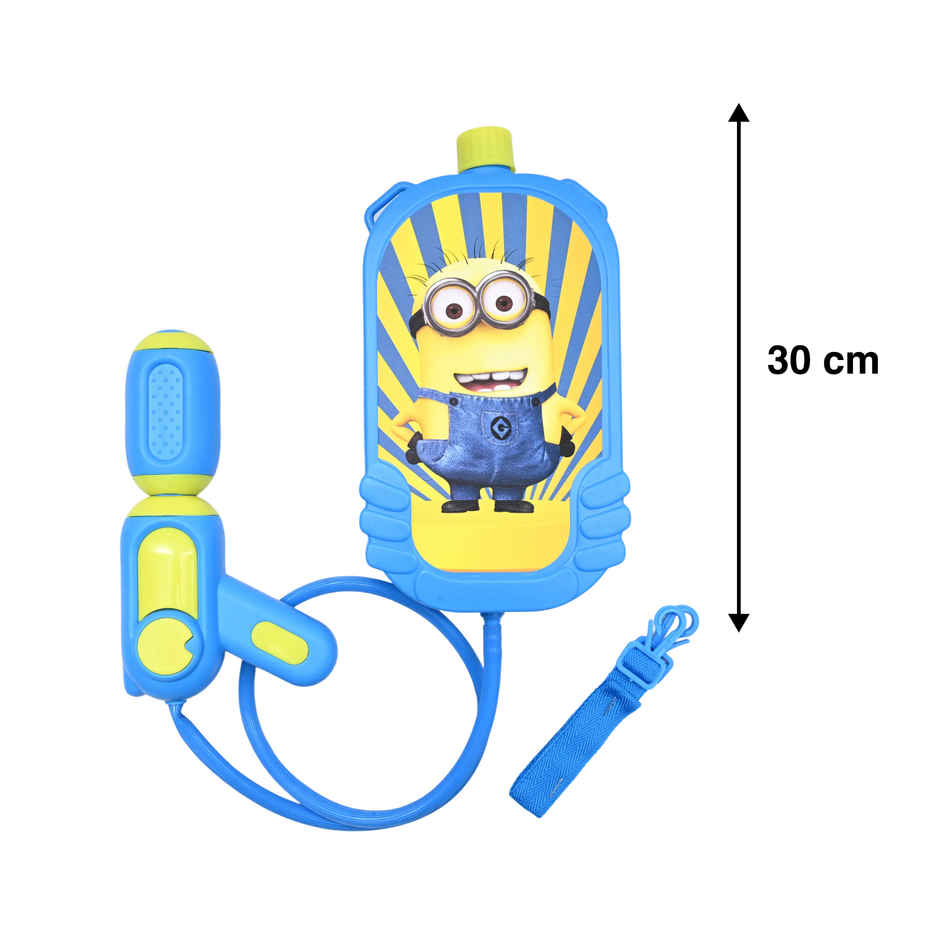 Minions Holi Water Tank Pichkari | 1.5 L | Tomuncle