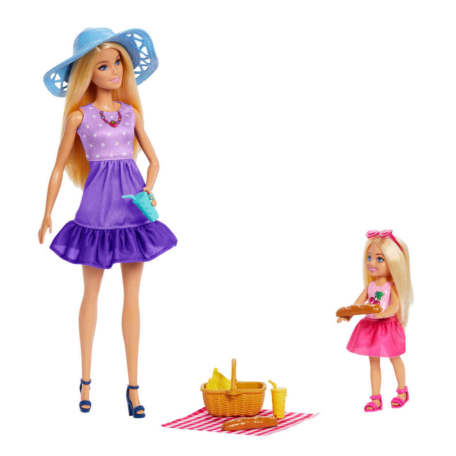 Barbie Family & Friends Picnic | Doll Playset