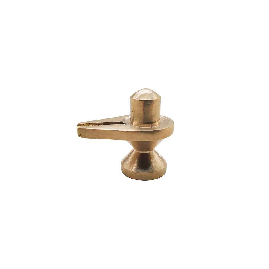 Brass Shivling | 2 Inch | Mahadev Idol for Pooja | Svasti