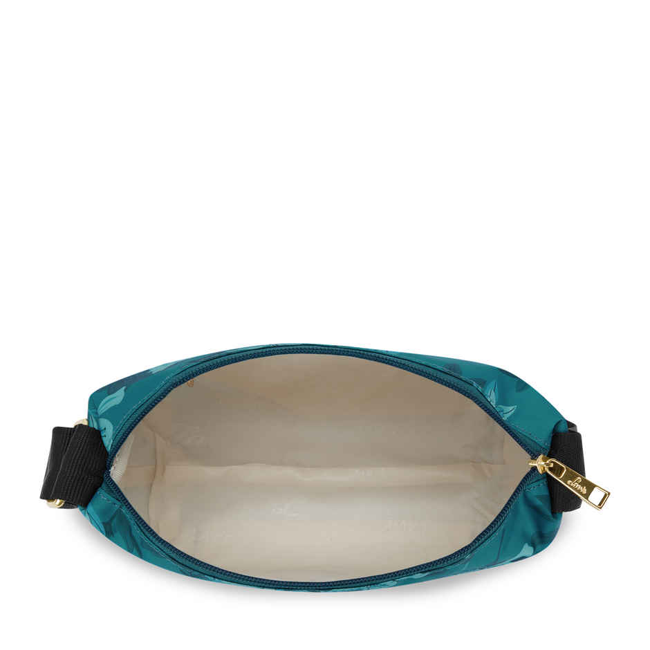 Lavie Women's Trixie Floral Cross Body Sling Bag | Ladies Purse Handbag | Green