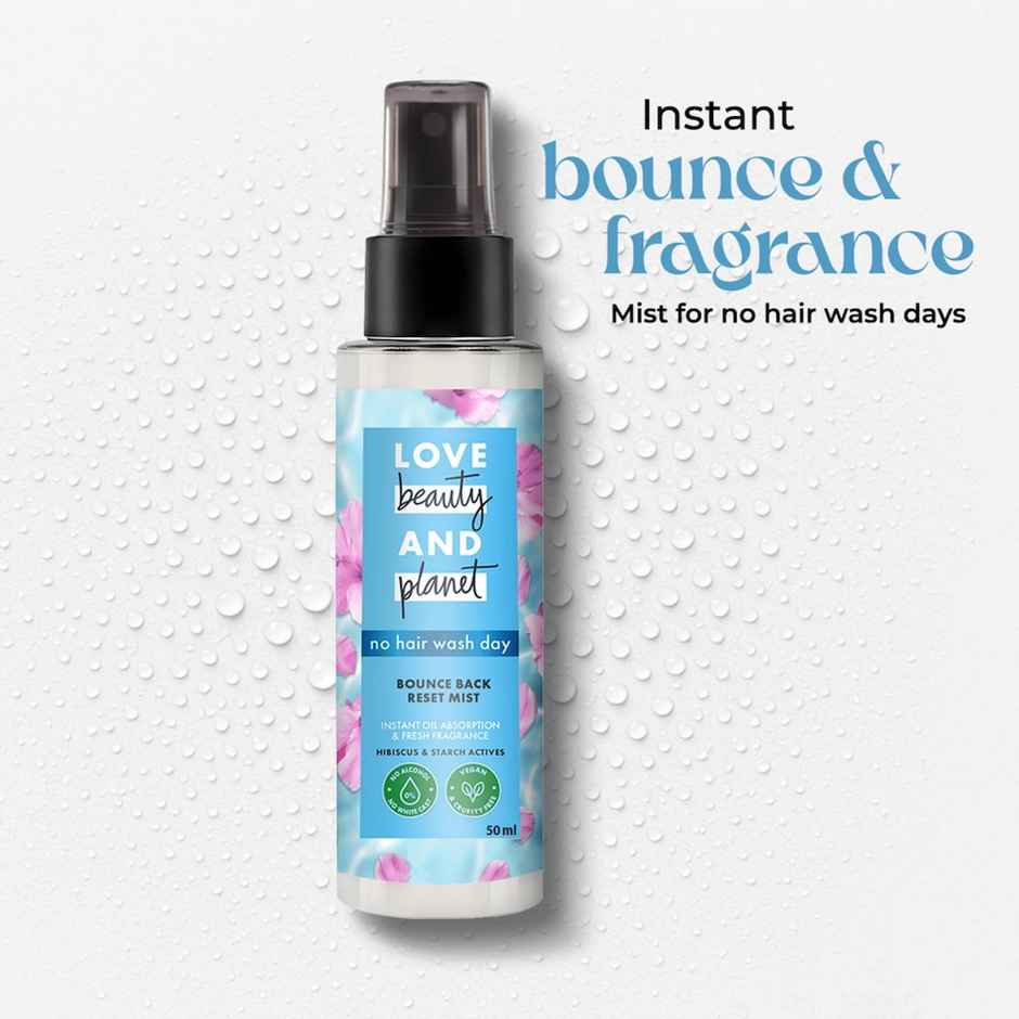 Love Beauty and Planet Bounce Back Reset Mist