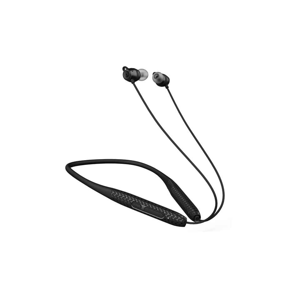 boAt Rockerz 255 Max Bt Neckband W - 60H Playtime Eq Modes Power Magnetic Earbuds Stunning Black