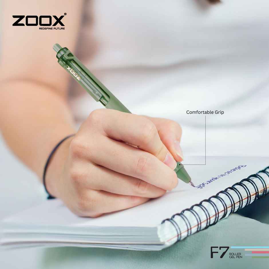 Zoox F7 Gel Pen Blue Ink Assorted