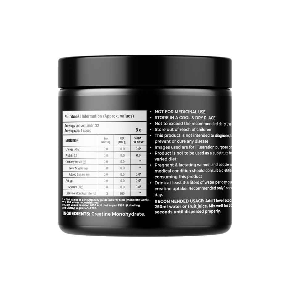 Foodstrong Micronised Creatine Monohydrate Unflavoured