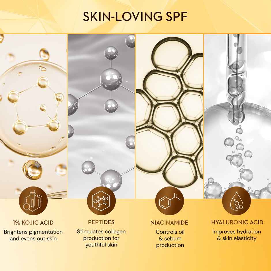 SUGAR Cosmetics Tan Ban 1% Kojic Acid Sunscreen