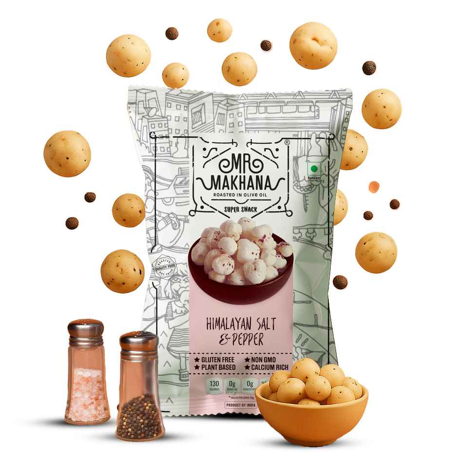 Mr. Makhana Himalayan Salt & Pepper Makhna Combo