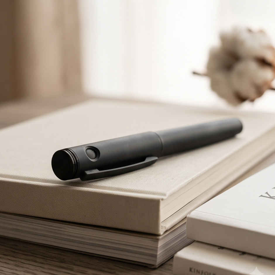 Pilot Lightive Fine Tip Fountain Pen - Black