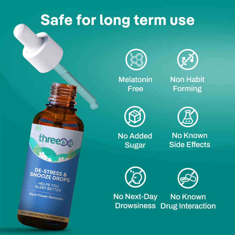 Dr. Vaidya'S Three 60 De-Stress & Snooze Drops