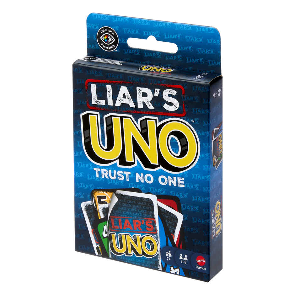 Mattel Games Liars UNO Card Game