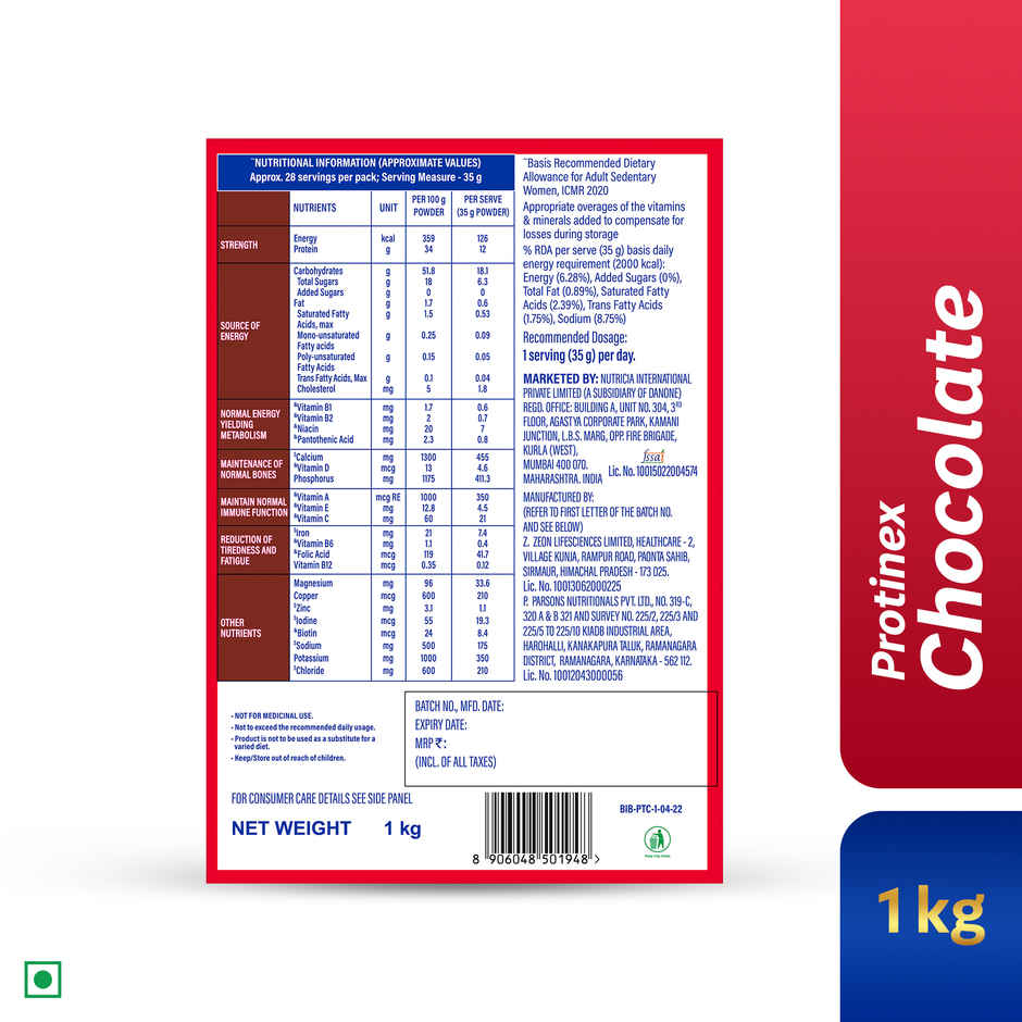 Protinex Rich Chocolate Drink Mix