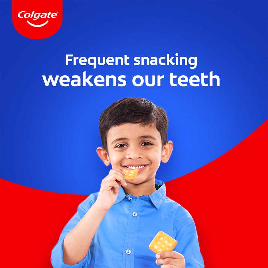 Colgate Strong Teeth Anticavity Toothpaste (With Free Toothbrush) Combo