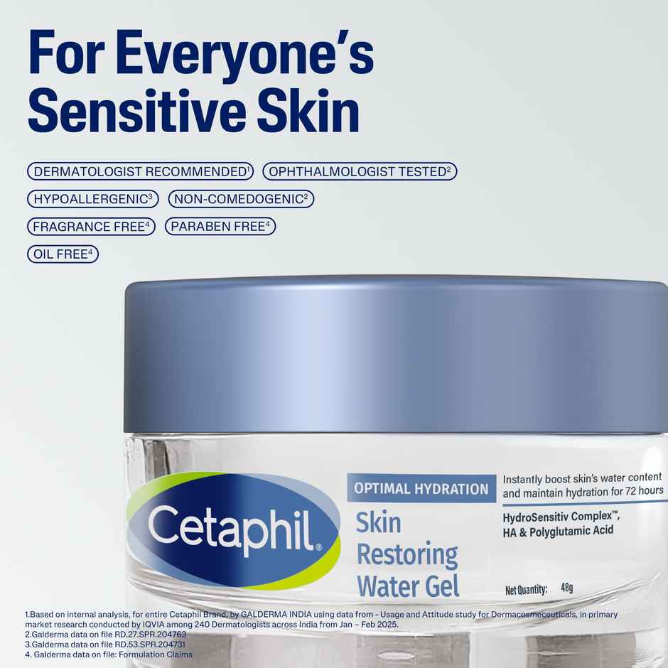 Cetaphil Optimal Hydration Restoring Water Gel