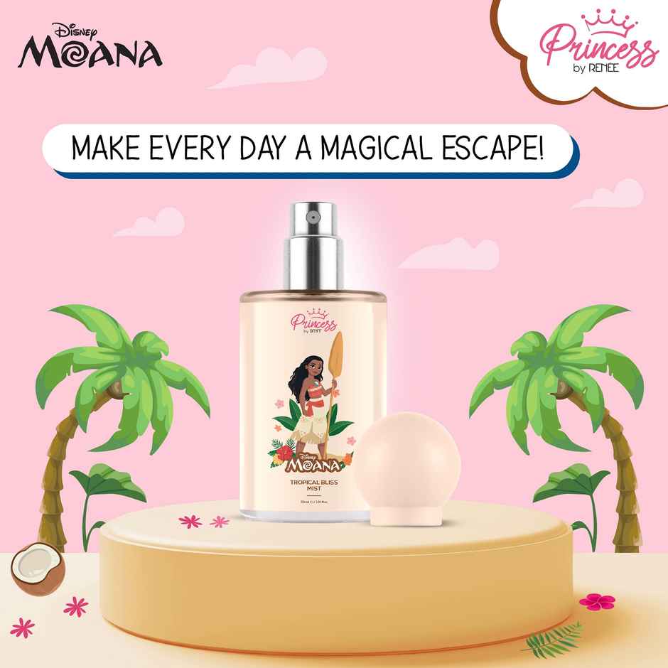 Renee Princess by Renee Disney Moana Tropical Bliss Fragrance Mist