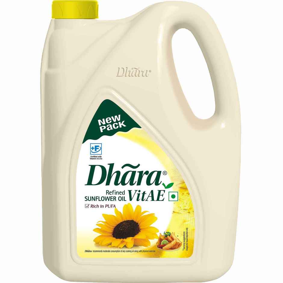 Dhara Refined Sun Flower Oil | Jar