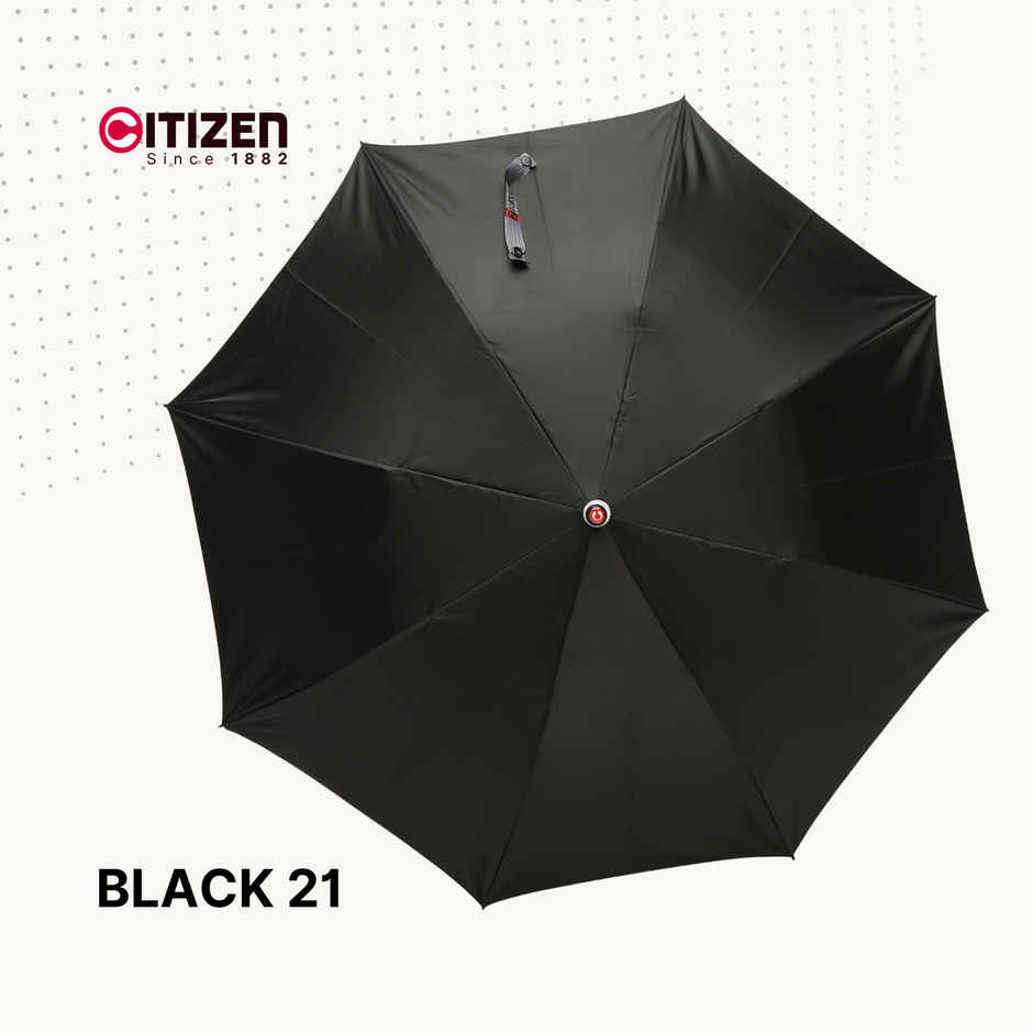 Citizen 21 Black Silver Umbrella | 2 Folds