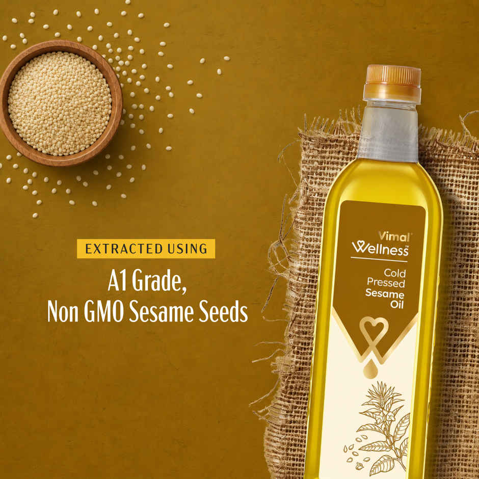 Vimal Sesame (Til-Gingelly) Cold Pressed Oil