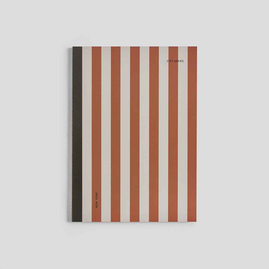 Tiger Notes City Series New York Notebook | 160 Ruled Pages | A4 Size | 29.7 x 21 cm
