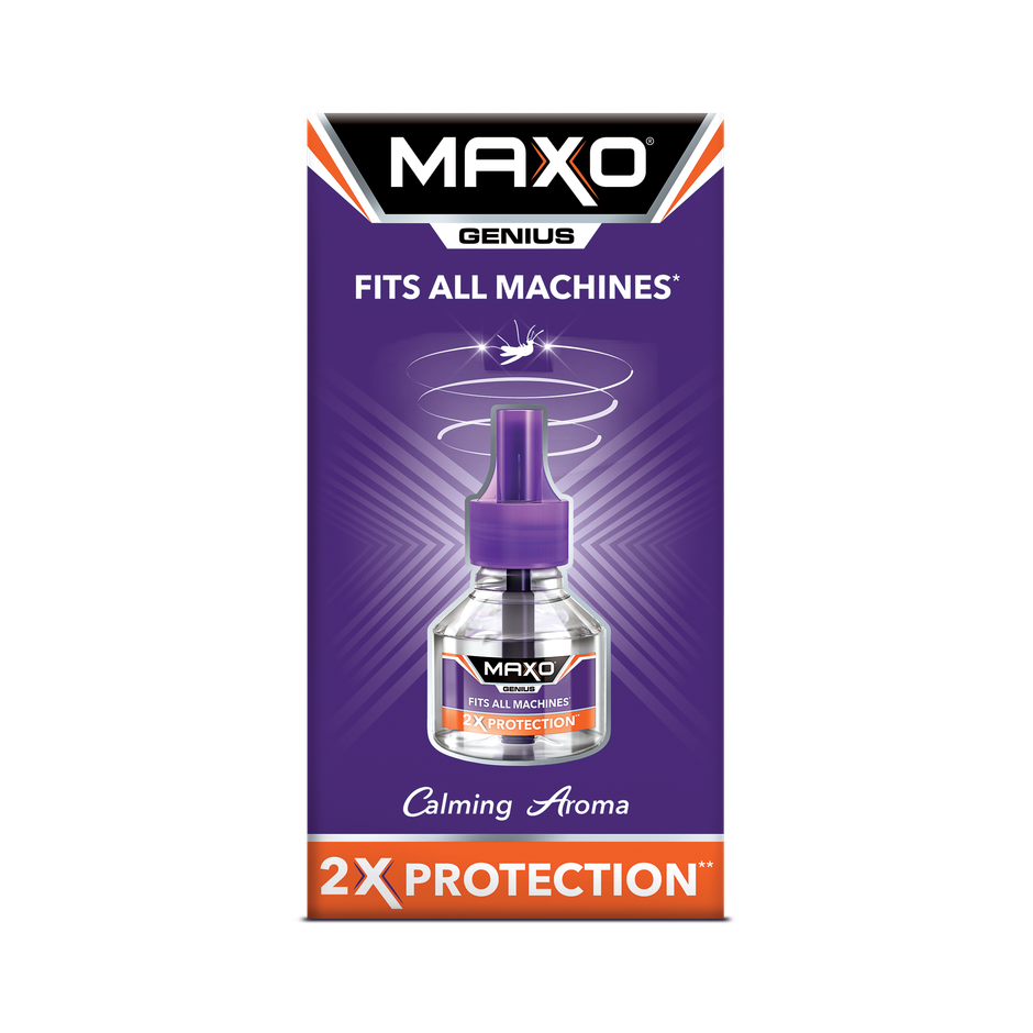 Maxo Genius Liquid Vaporiser Mosquito Repellent Combo