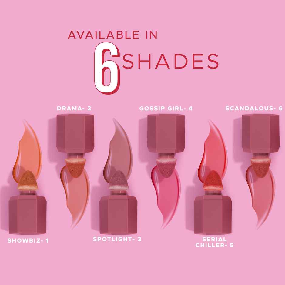 Hilary Rhoda Blush Love | Highly Pigmented Liquid Blush & Super Finish | Drama - Shade 02