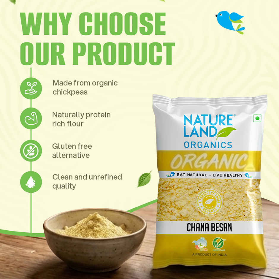 Natureland Organics Chana Besan