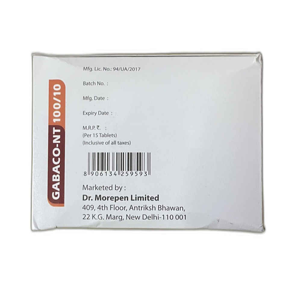 Gabaco-NT 100/10 Tablet