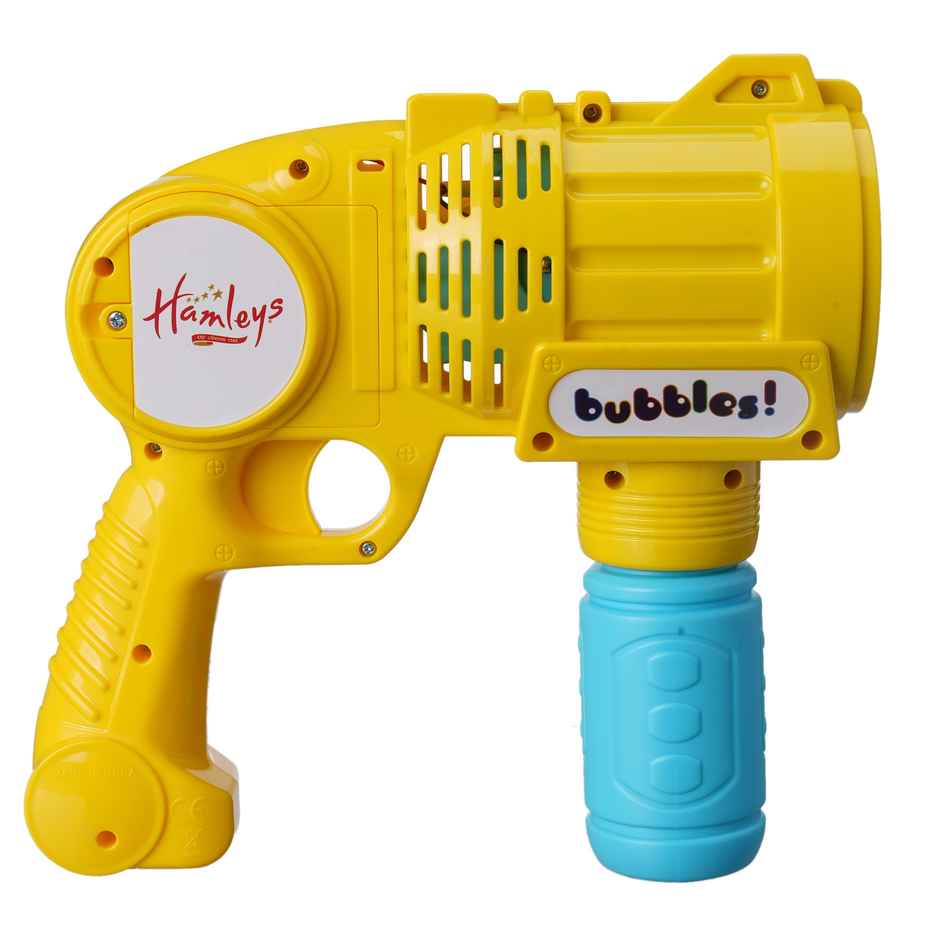 Hamleys Bubble Blaster With Fuel Impulse Toys for Kids Yellow 3Y+ | Toy Gun