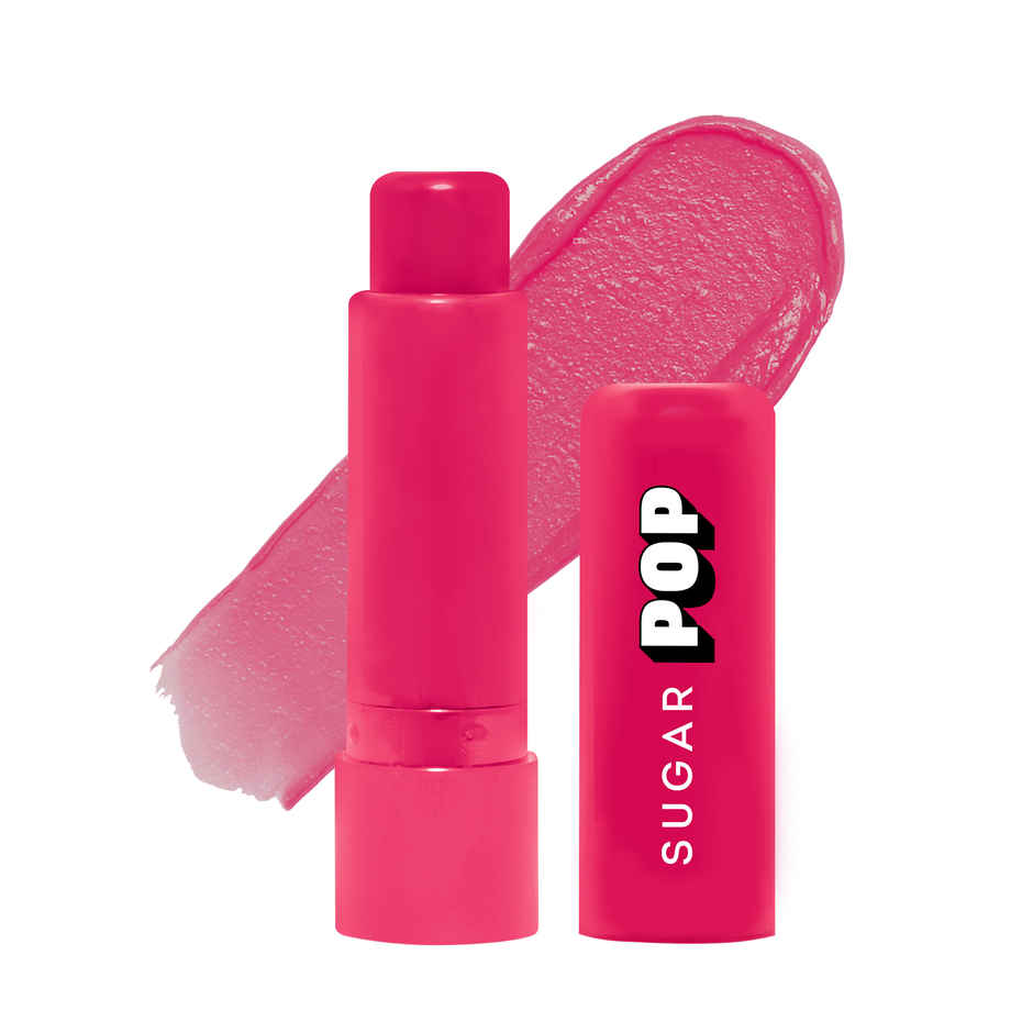 Sugar Pop Matte Lipcolour - 04 Raspberry(1.6ml) & Sugar Pop Nourishing Lip Balm 06 Strawberry(4.5gms) Combo