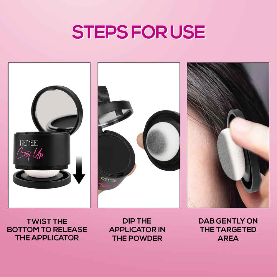 RENEE Cover Up Hair Powder | Black