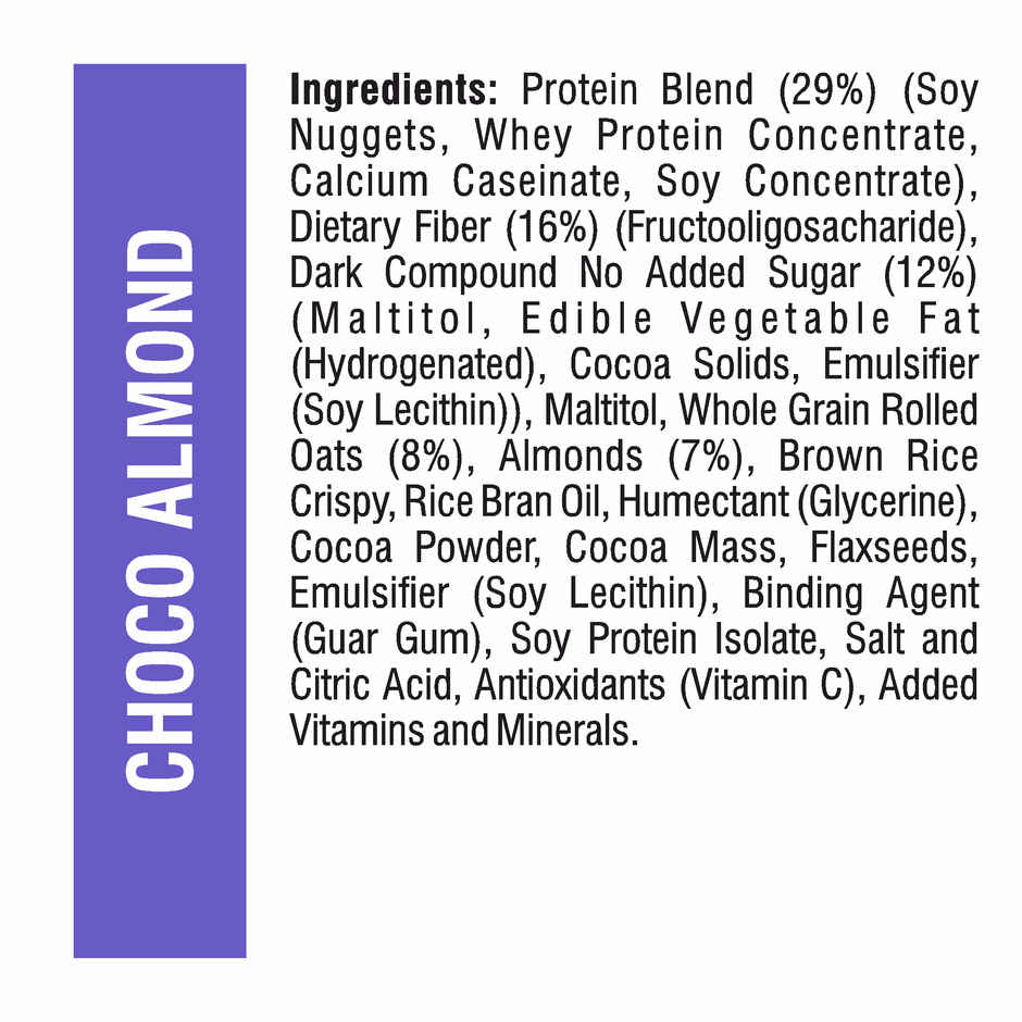 RiteBite Max Protein 10g Protein Bar Choco Almond