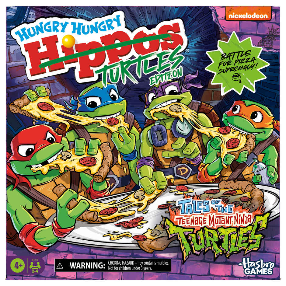 Hasbro Hungry Hungry Hippos Teenage Mutant Ninja Turtles