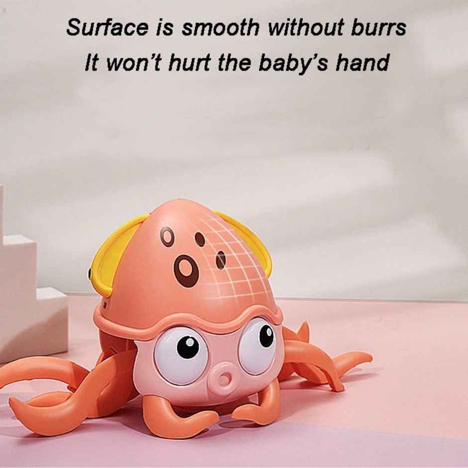 Toybharat Musical Dancing And Crawling Octopus Toy | Robot | Battery Operated Toys | Assorted