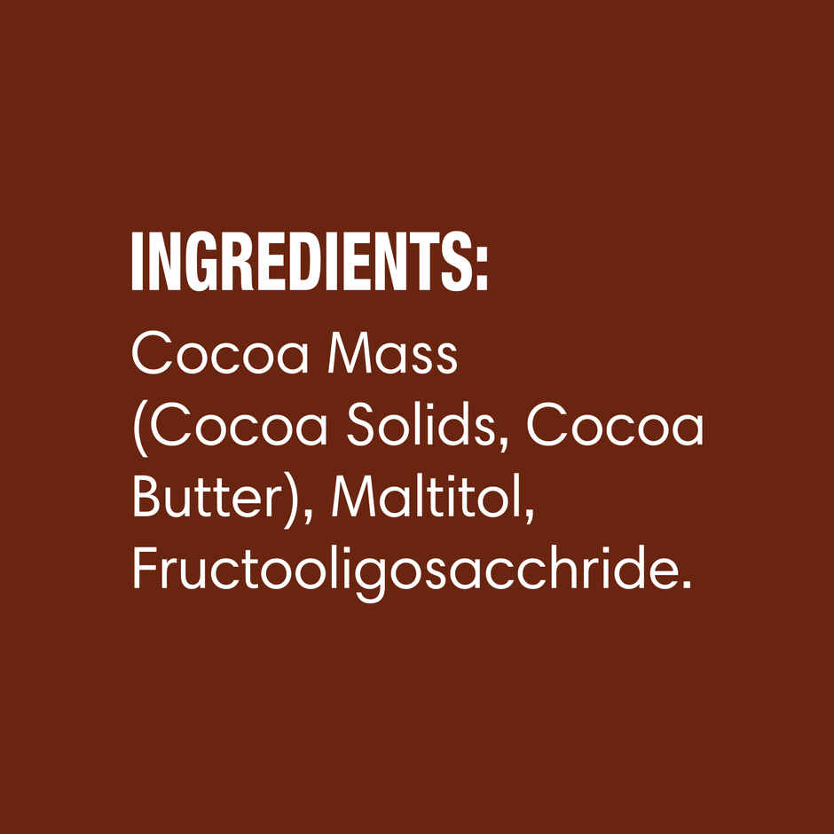 Lo Foods Keto Dark Chocolate Bar | Compound Sugar Free Chocolate