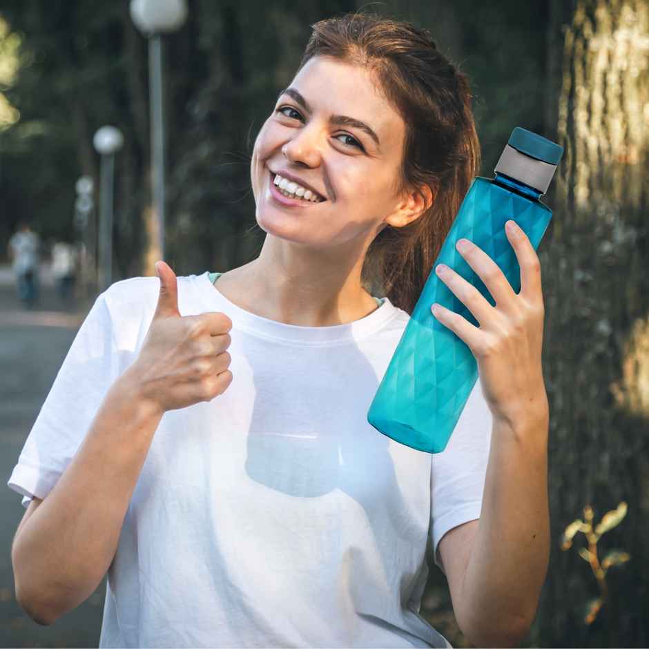 Flair Forever Pet Bottle With Fliptop Cap | Blue | 1 L