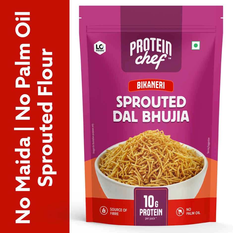 Protein Chef Sprouted Flour Bhujia | No Palm Oil