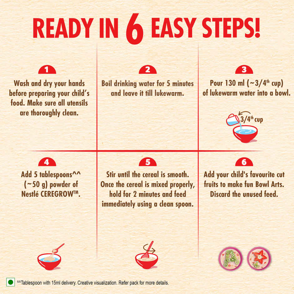 Nestle Ceregrow No Refined Sugar Multigrain Cereal