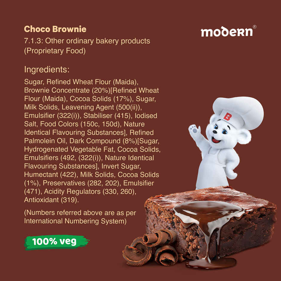 Modern Choco Delight Brownie | Bakery Delight | Combo