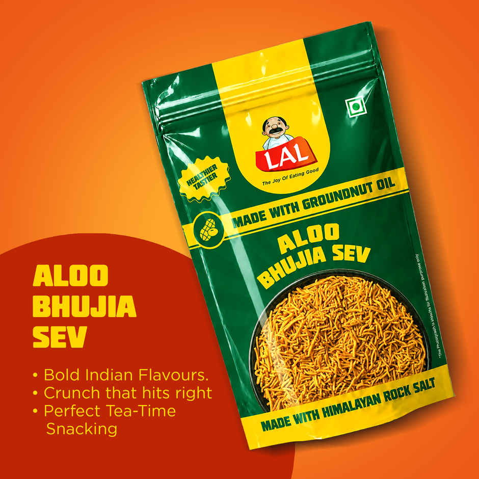 Lal Aloo Bhujia (Refined Groundnut Oil)