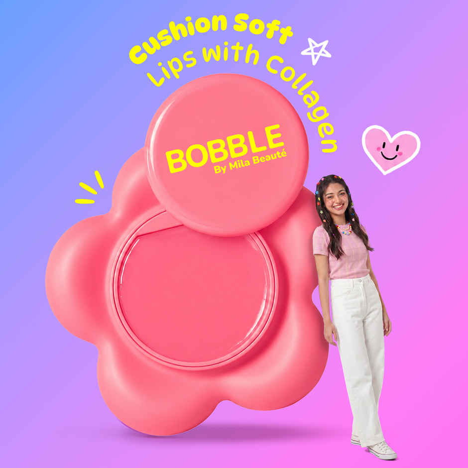 Mila Beaute Bobble Gloss Balm Phone Pod with Peptide & Collagen - Watermelon Bite