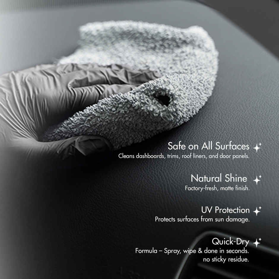 Nippon Paint Car Interior & Dashboard Cleaner | Removes Tough Stains Restores Natural Shine