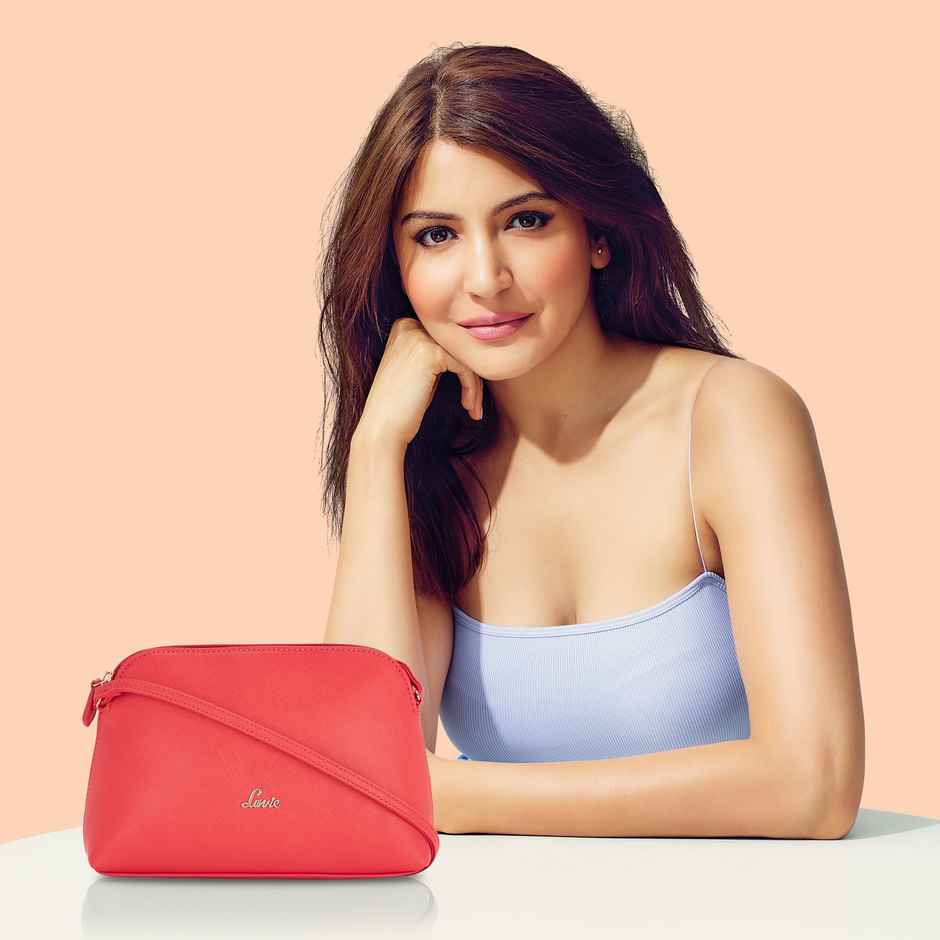 Lavie Women's Hand Bag | Medium | Coral