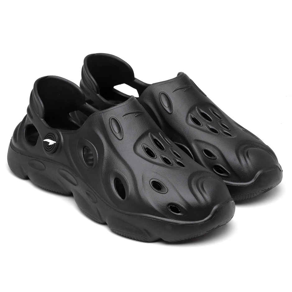 Asian Safari-02 Men Clogs Black (Size-9)