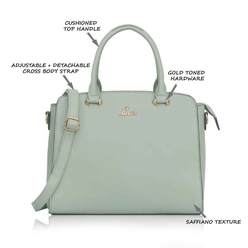 Lavie Women's Hand Bag | Medium | Mint