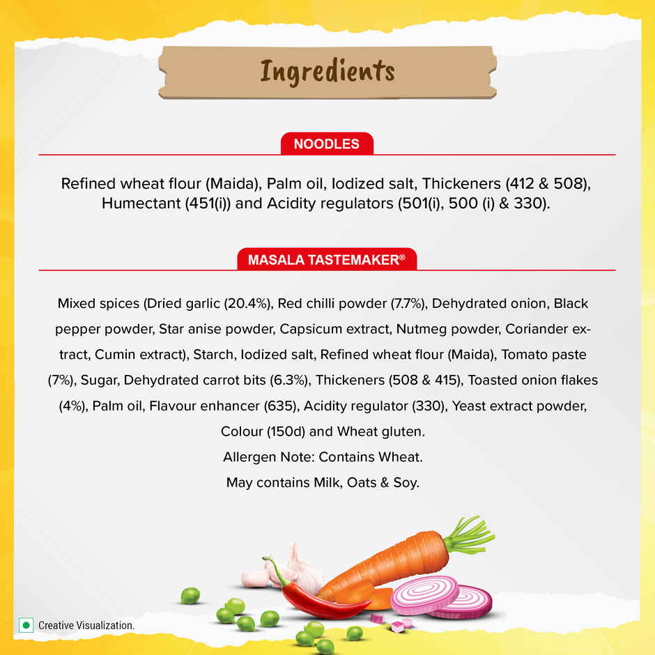 Maggi Chilly Chow Cuppa Instant Noodles 70 g Combo