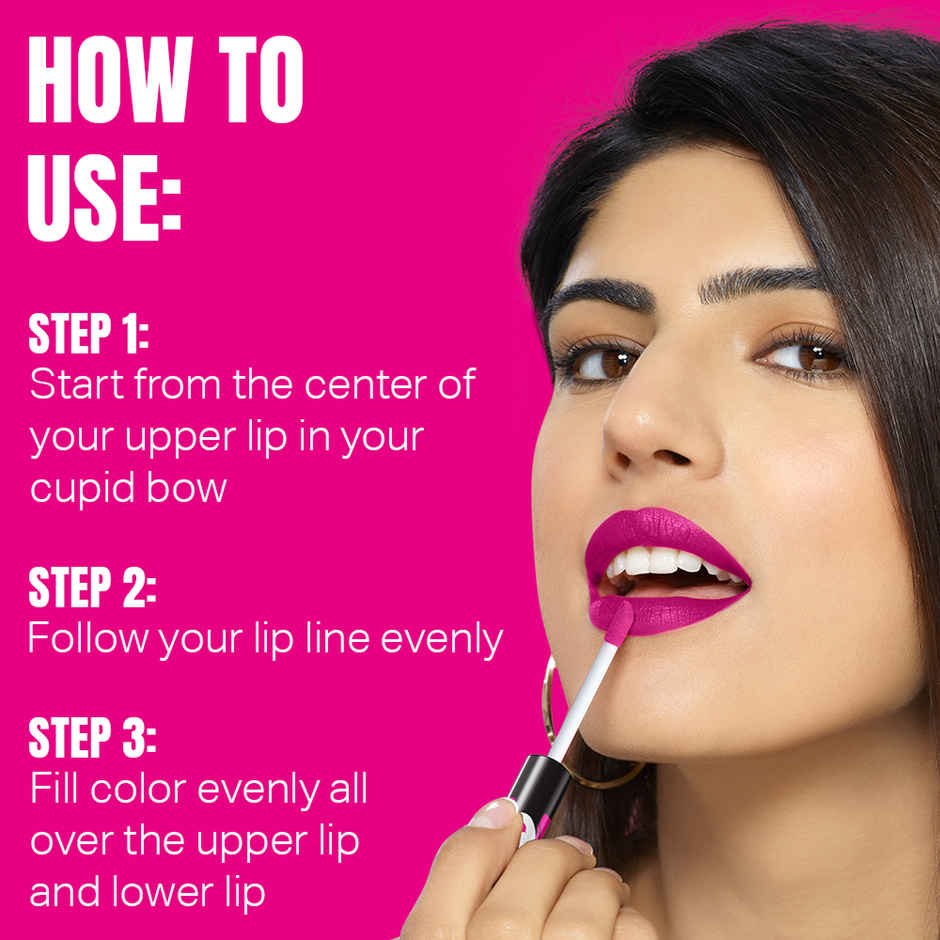 Elle18 Liquid Lip Color - Nude Pump