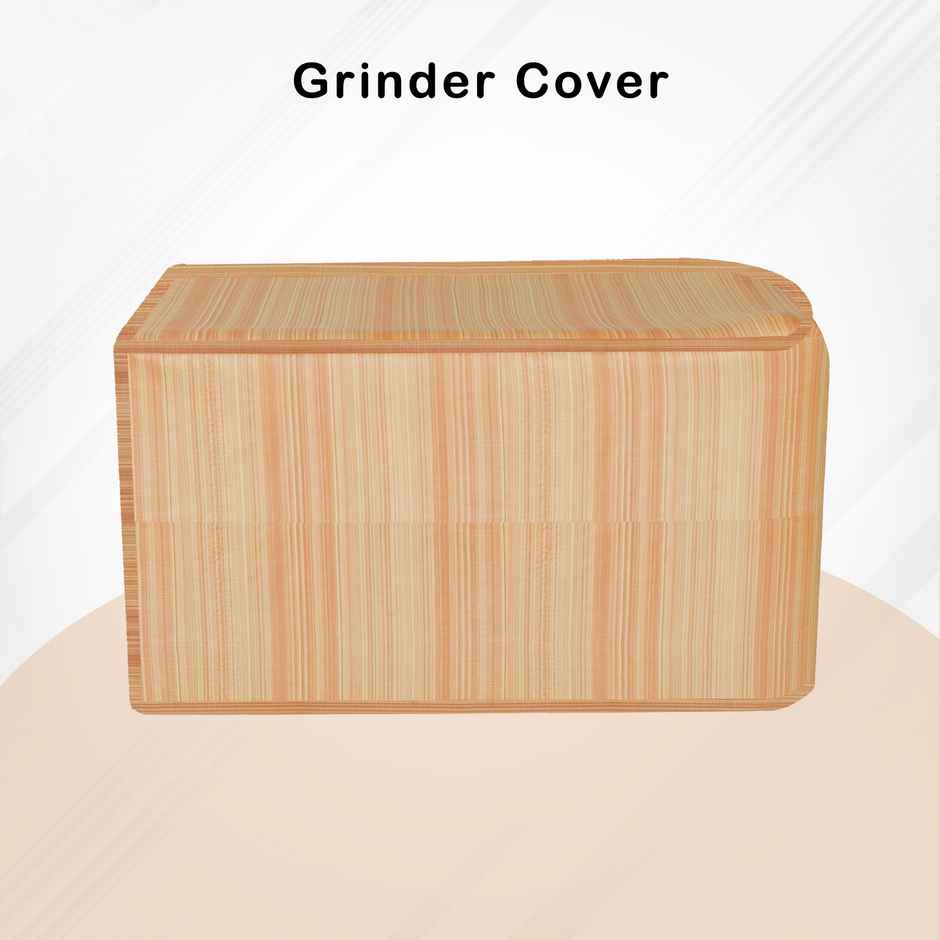 Kuber Industries Grinder Cover | Waterproof Mixer Grinder Cover | Foldable | Golden