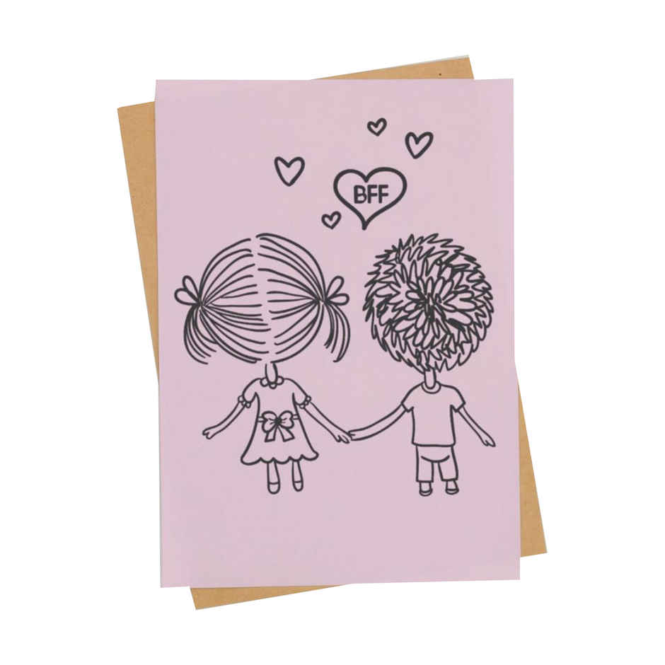 Bff Card | Mad Over Prints