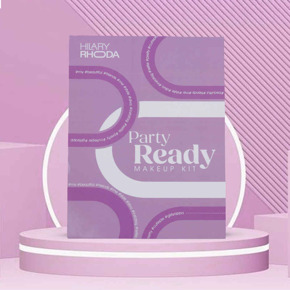 Hilary Rhoda Party Ready Makeup Kit | Makeup Combo for Women Face Makeup Essentials
