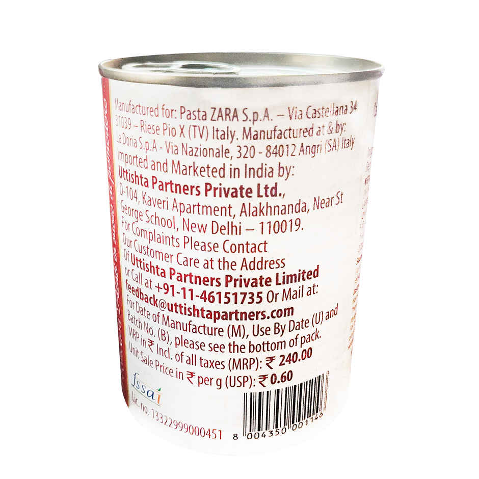 Pasta Zara Peeled Tomato