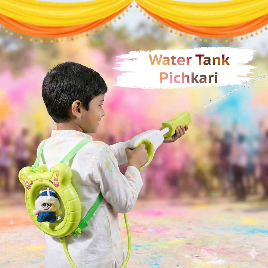 Tota Teddy Bear Holi Water Tank Pichkari | Assorted 